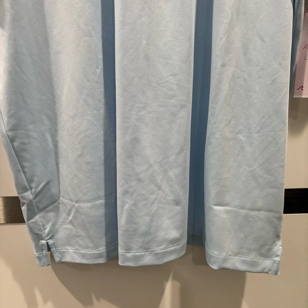 Redvanly Golf Shirt Harley Polo XL Breeze Blue Polyester Spandex NWT R2404 - Picture 10 of 13